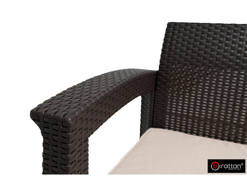 Комплект мебели Rattan Comfort 4, венге