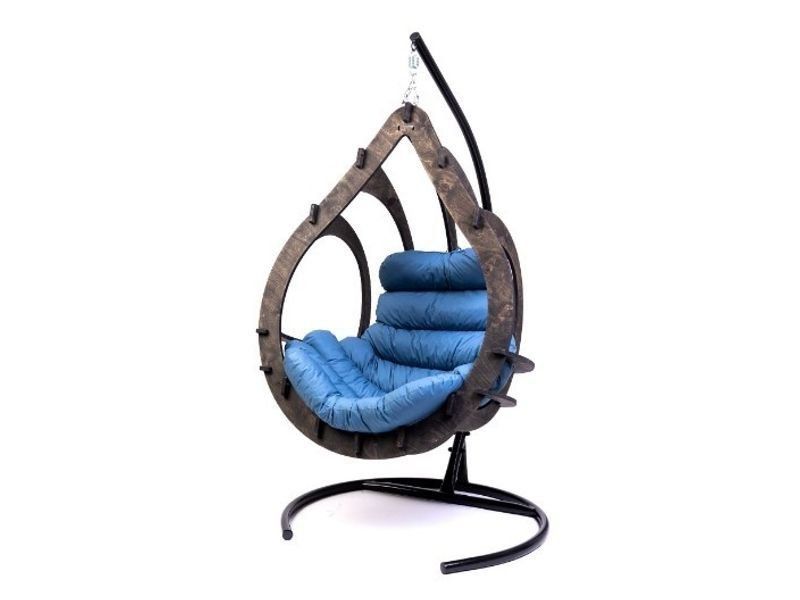 Подвесное кресло-кокон SEMERA цвет Эбеновое дерево