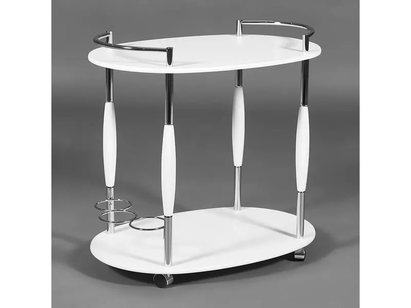 Сервировочный столик SC-5037-W цвет белый