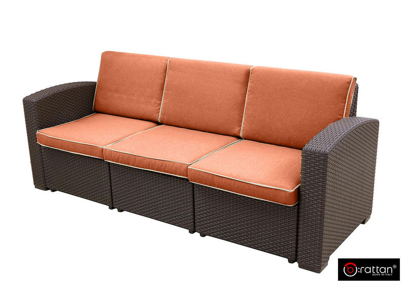 Комплект мебели Rattan Premium 5 цвет венге