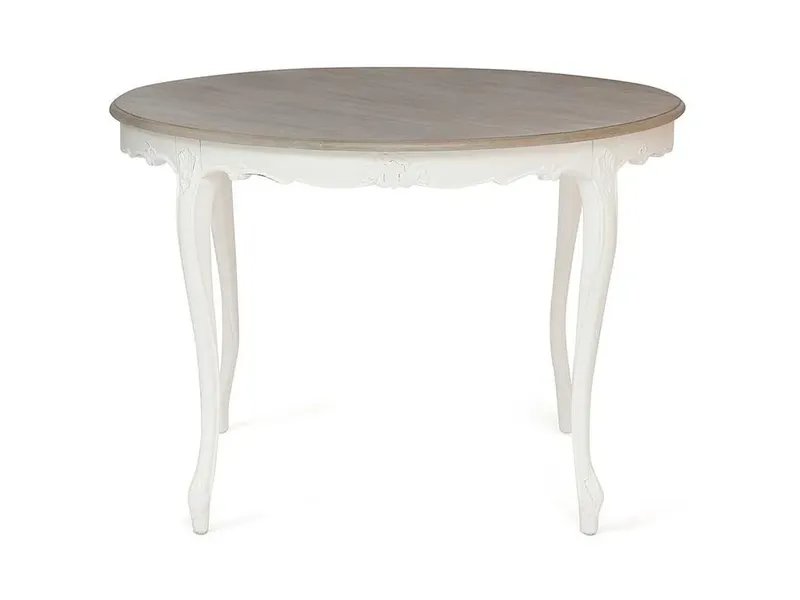 Стол обеденный Secret De Maison AUGUSTINE (mod. DT 04) цвет натуральный Минди/butter white