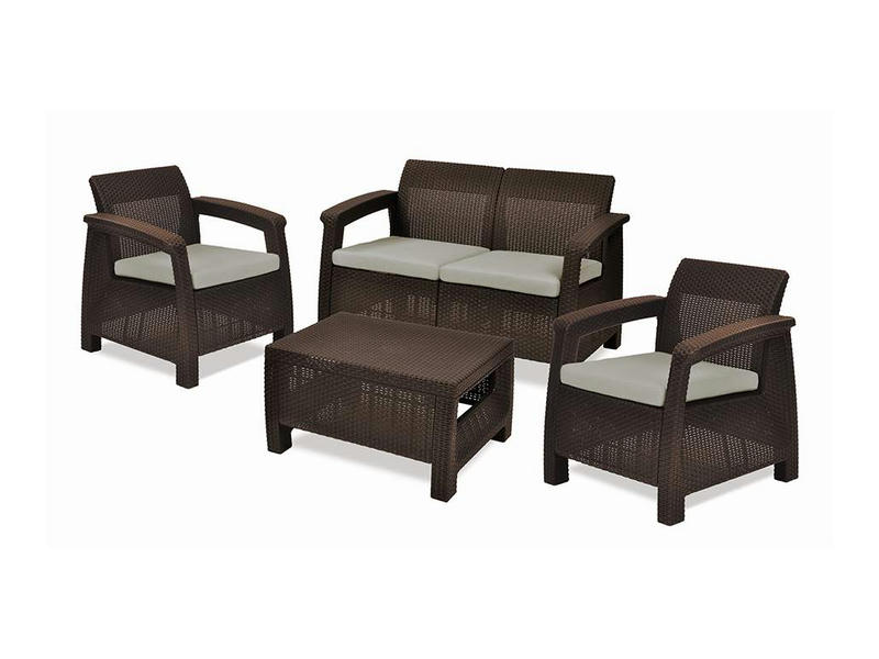 Комплект мебели Corfu Russia Set цвет коричневый