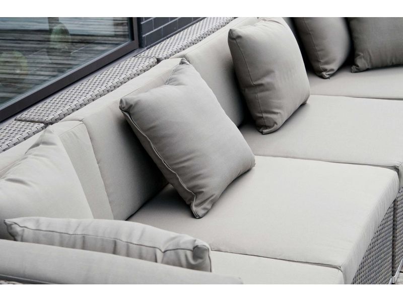 Беллуно модуль диванный прямой цвет серо-коричневый