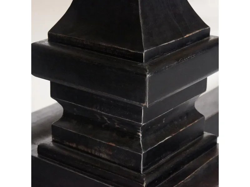Стол обеденный Secret de Maison BLACK LABEL (mod. RD-001A) цвет черный/натуральный