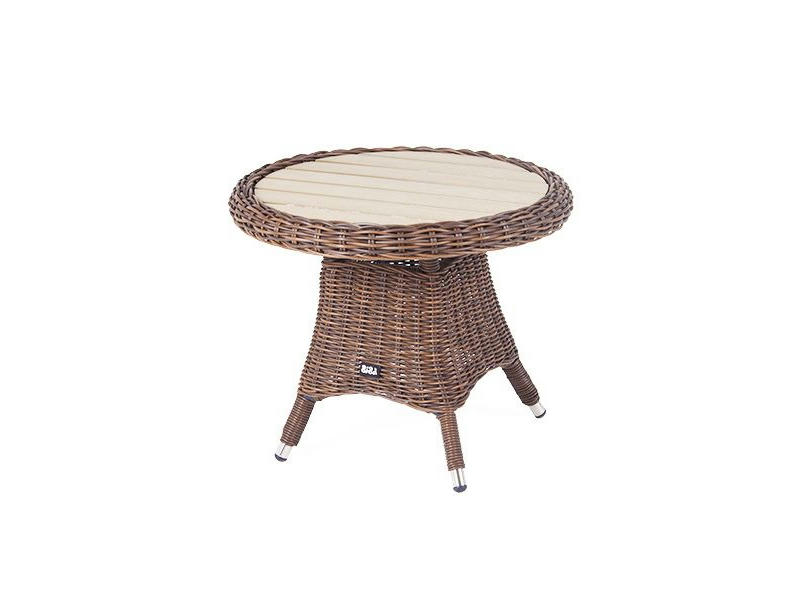 Равенна кофейный стол из искусственного ротанга, цвет коричневый