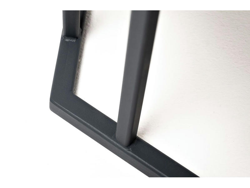 Женева интерьерный стол из HPL шестиугольный, D50, H35, цвет серый гранит