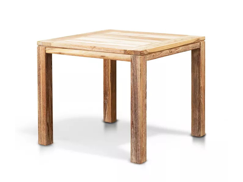 Виченца деревянный стол из натурального тика, 90х90см