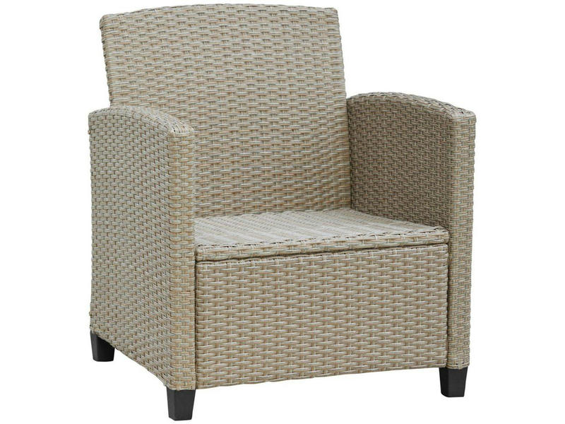Плетеный комплект мебели с диваном AFM-804B Beige-Grey