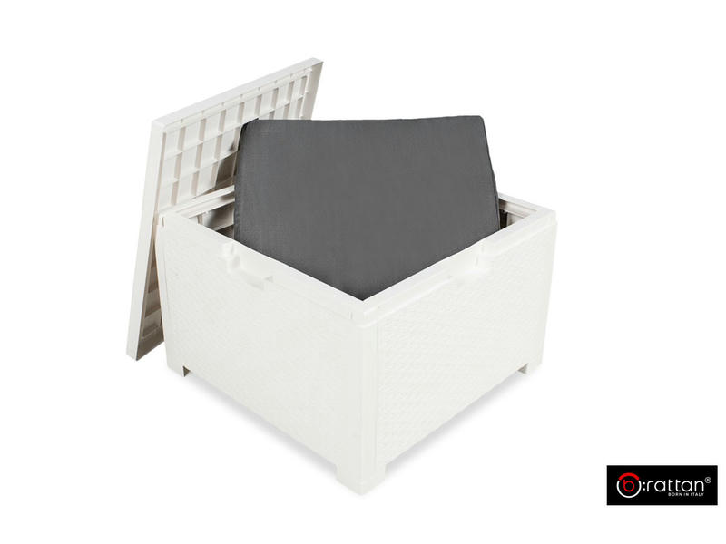 Ящик для подушек для мебели цвет белый