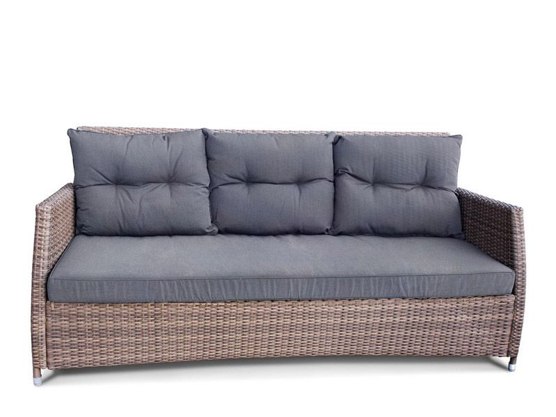 трехместный диван AFM-308B-1 Beige - цвет бежевый