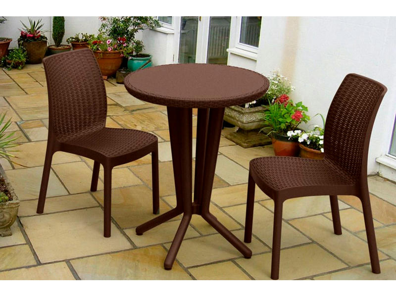 Комплект мебели Bistro Set цвет коричневый