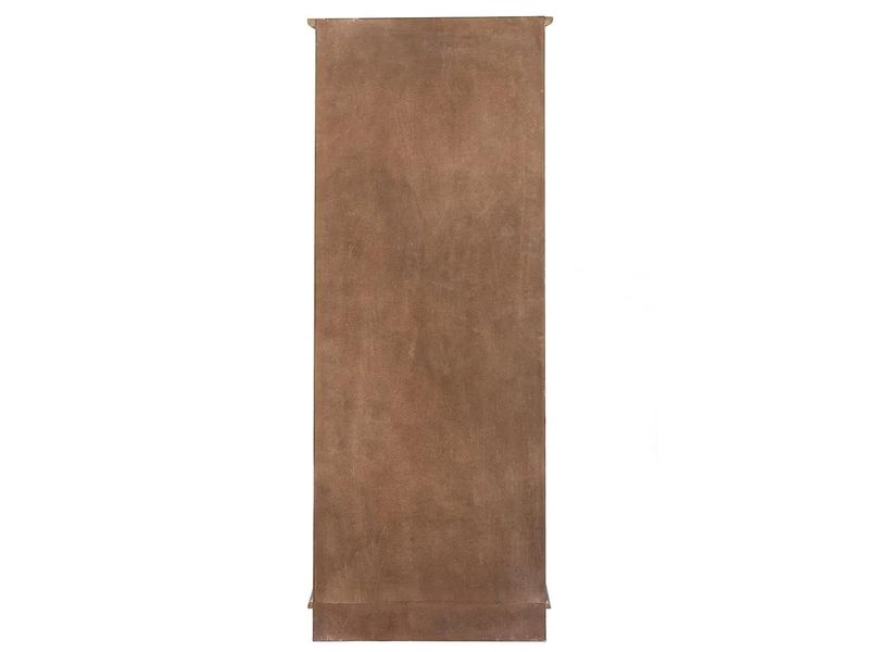 Шкаф книжный Lilou (mod. 63106) 75х40х190см цвет Античный коричневый