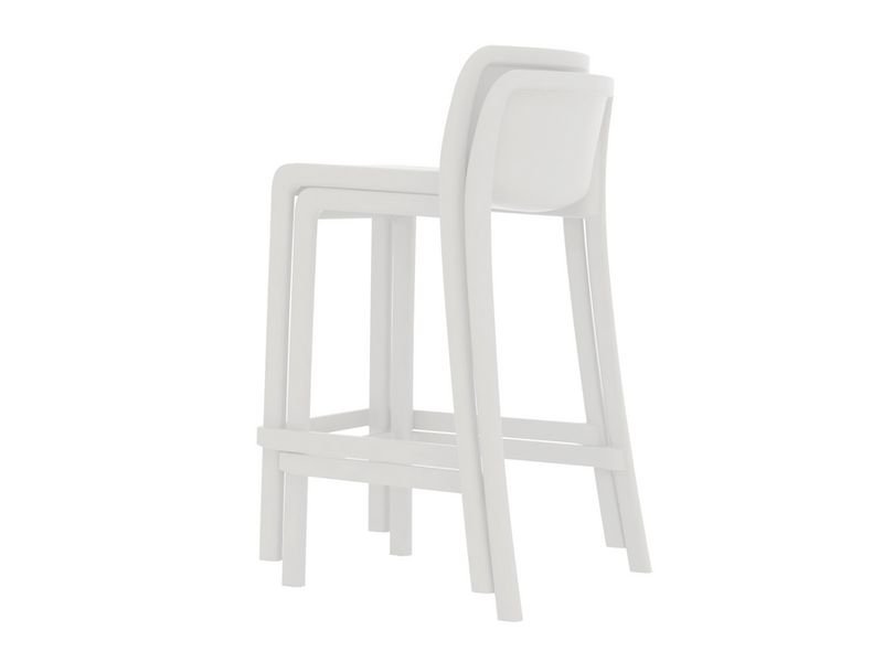 Барный стул ATTIC цвет белый