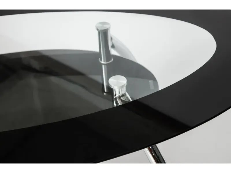 Стол SADLER (mod. 445) цвет хром/черный