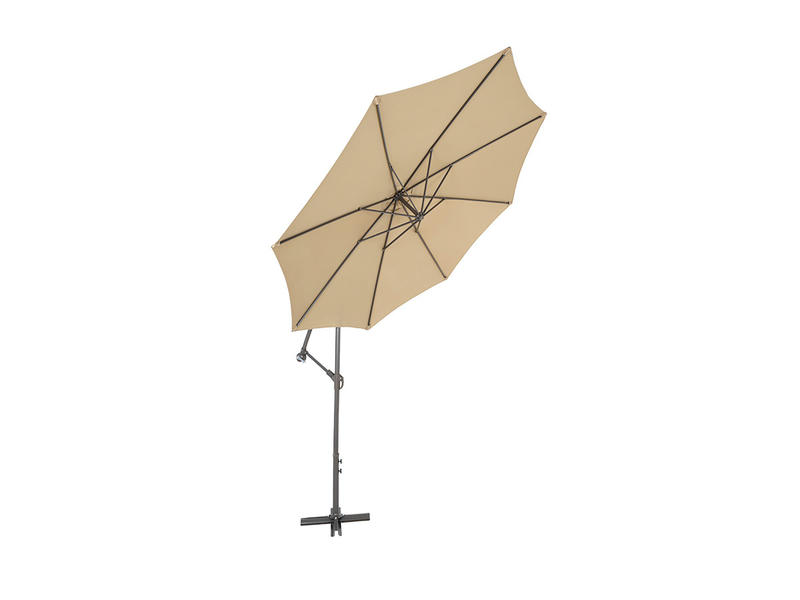 Зонт Парма, 3000мм, с вент. куполом цвет бежевый
