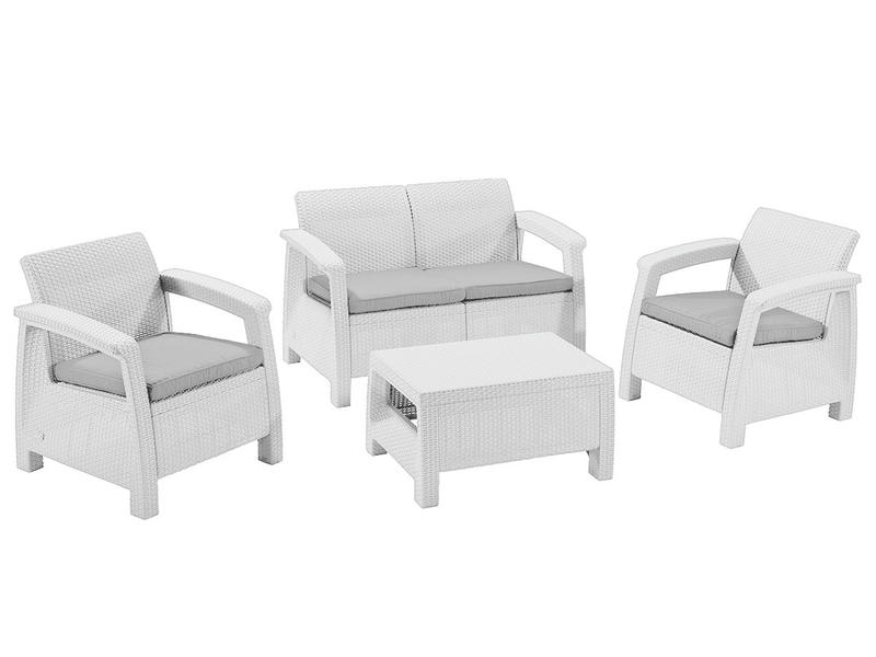 Комплект мебели Corfu Russia Set цвет белый