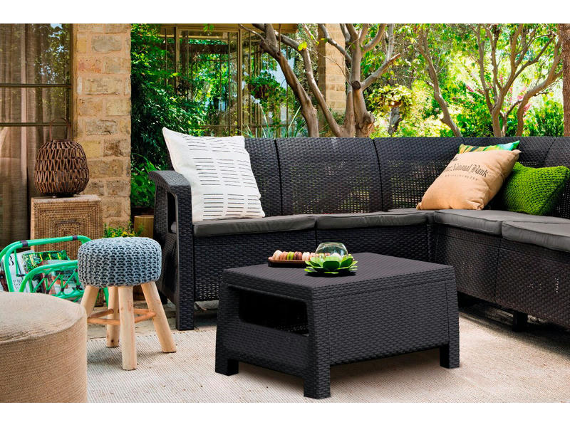 Комплект мебели Corfu Relax Set цвет коричневый