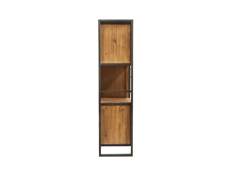  Шкаф CITY ( mod. CTY L03 ) 3 двери 90х35х140см цвет коричневый дым (smoke brown B034)