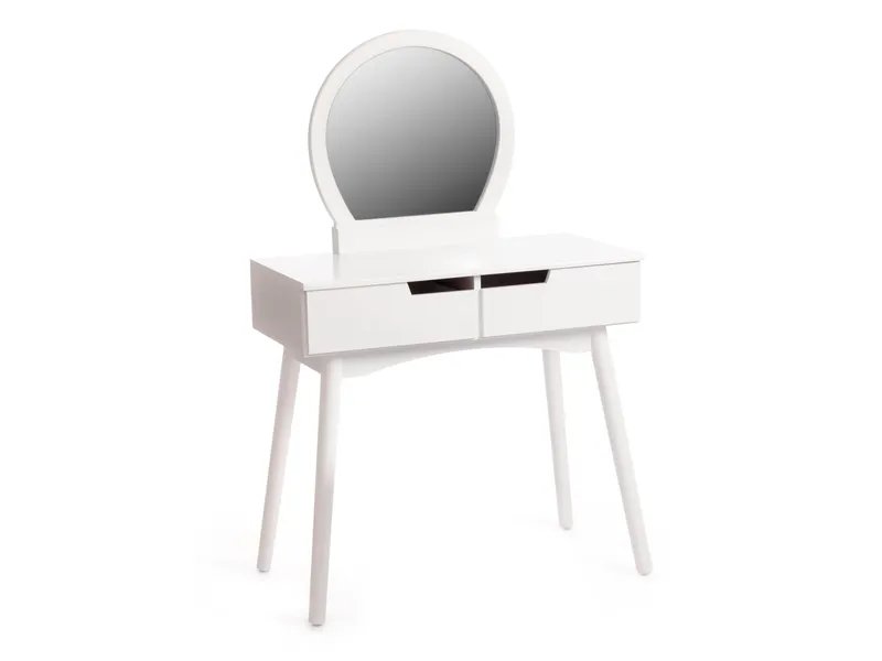 Туалетный столик с зеркалом и табуретом Secret De Maison FABRON (mod. TT-DT033) цвет белый