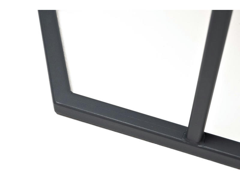 Женева интерьерный стол из HPL шестиугольный, D40, H55, цвет серый гранит