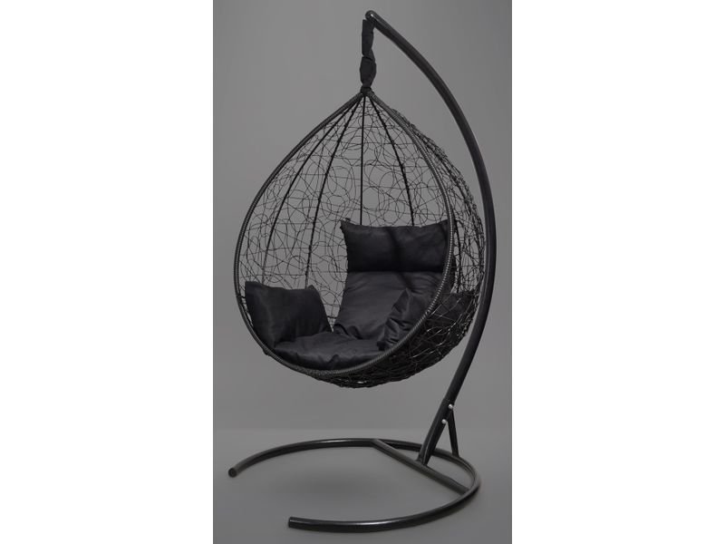 Подвесное кресло-кокон SEVILLA цвет черный