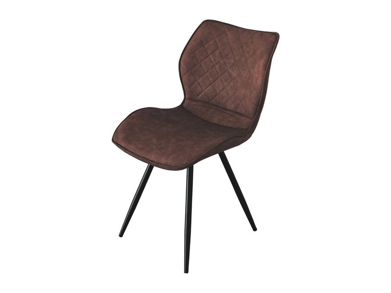 кресло J257 - цвет черный/коричневый