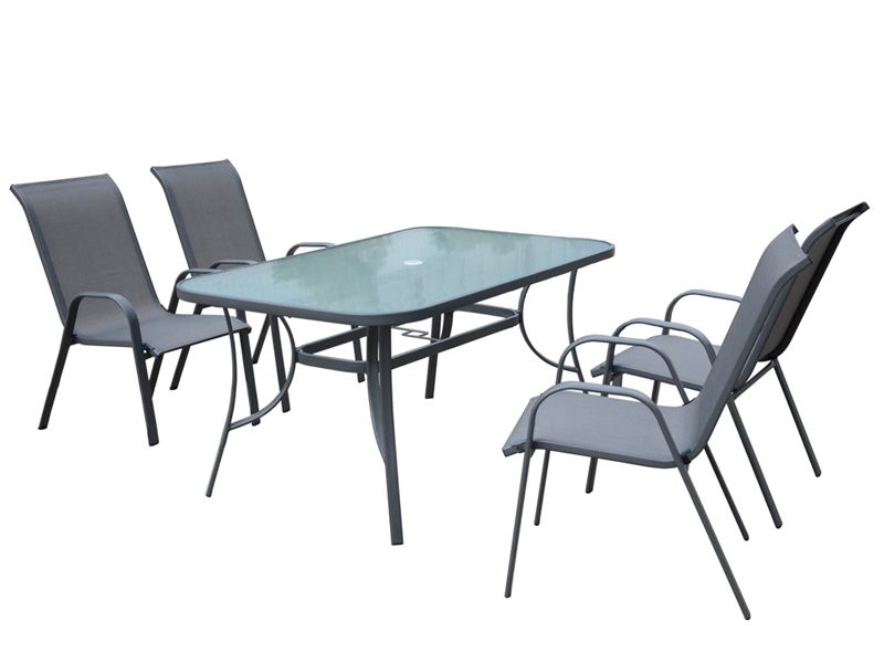 Комплект садовой мебели Kingston SF4001/SF5001 (1+4) цвет серый