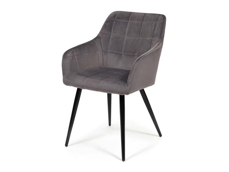 кресло Beata (mod. 8266) цвет серый (G-062-40)/черный