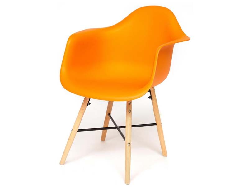 кресло Cindy Eames mod. 919 цвет оранжевый