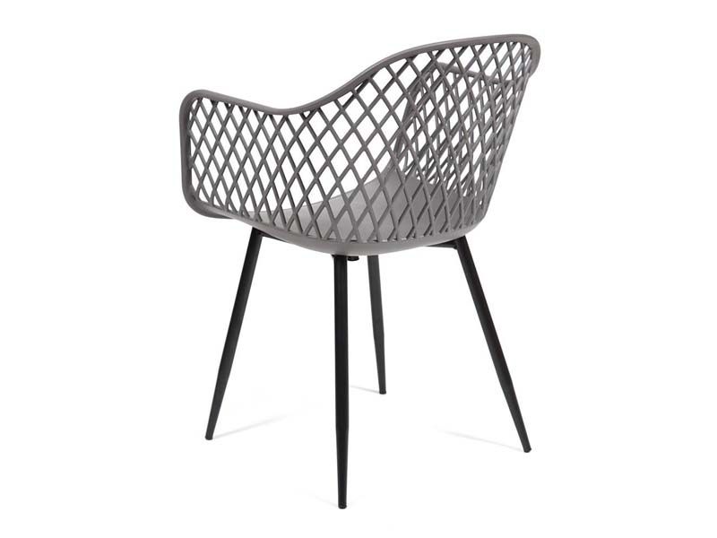 кресло Diego (mod. 8003) цвет серый/черный