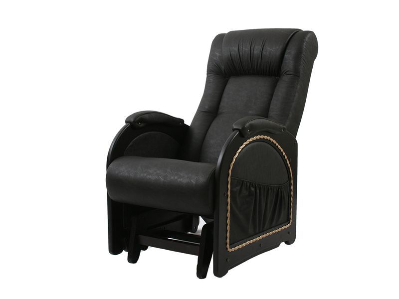 кресло-качалка глайдер, модель 48 (013.0048) - цвет vegas lite black