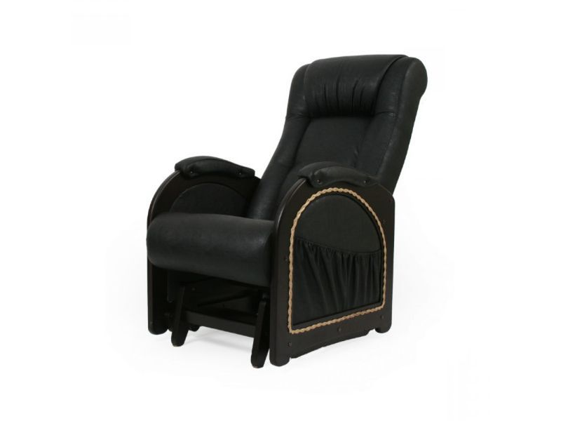 кресло-качалка глайдер, модель 48 (013.0048) - цвет vegas lite black