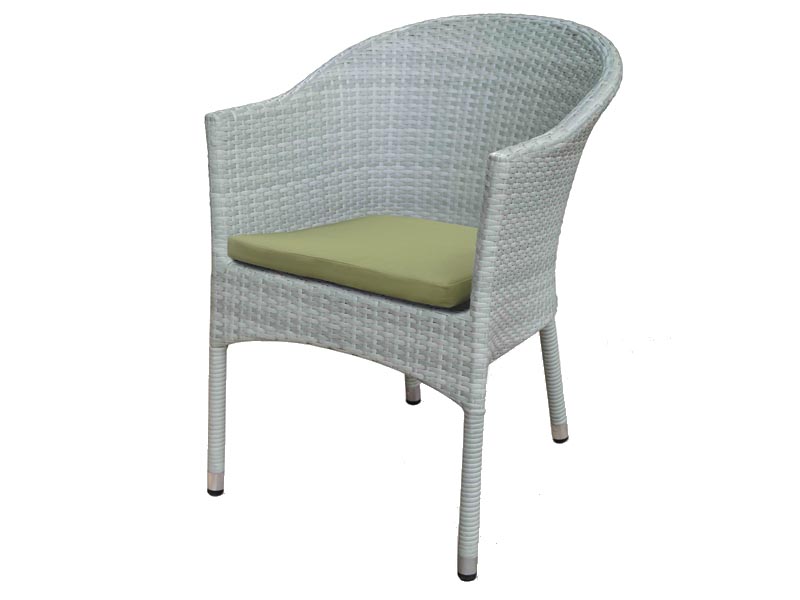 Плетеное кресло WS2907W цвет White