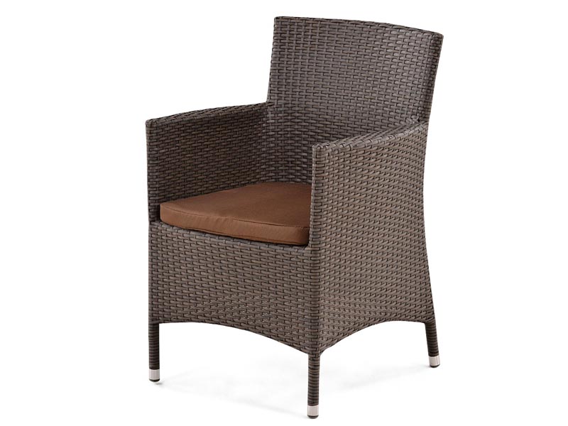 Плетеное кресло Y189B цвет Brown