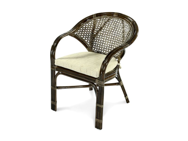 кресло из натурального ротанга Java 11/24b цвет браун