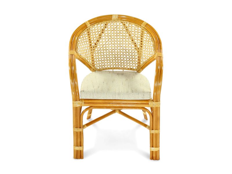 кресло из натурального ротанга Java 11/24b цвет коньяк