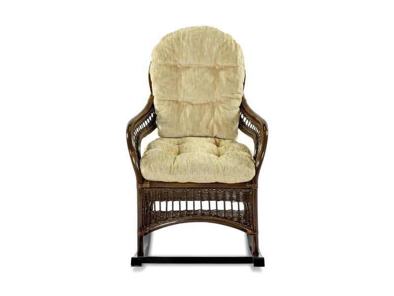 кресло-качалка из натурального ротанга 05/14 Kiwi - цвет браун