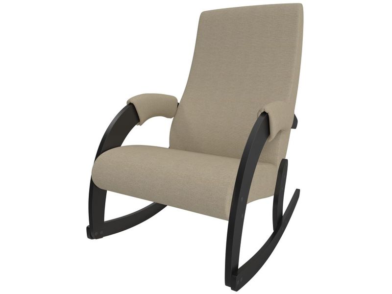 кресло-качалка модель 67М - цвет мальта 01/основание венге
