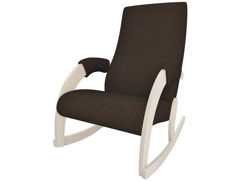 кресло-качалка модель 67М - цвет мальта 15/основание дуб шампань