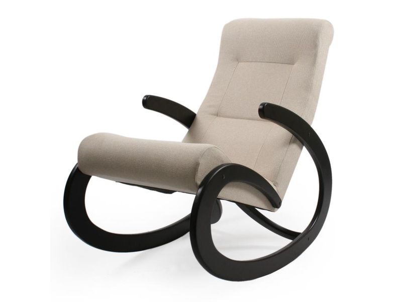 кресло-качалка модель 1 - цвет мальта 01/основание венге