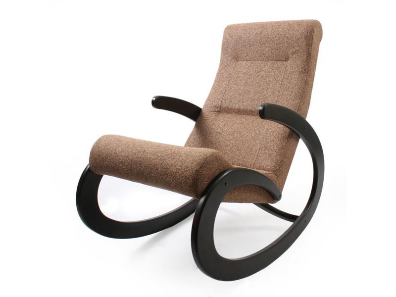 кресло-качалка модель 1 - цвет мальта 17/основание венге