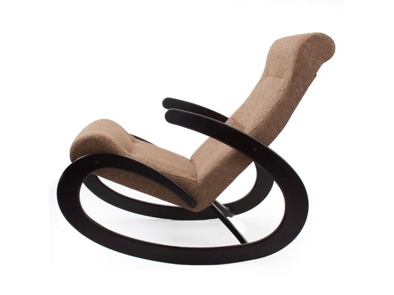 кресло-качалка модель 1 - цвет мальта 17/основание венге