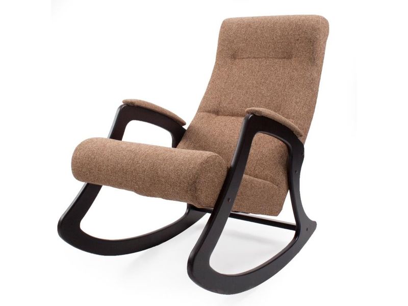 кресло-качалка модель 2 - цвет мальта 17/основание венге