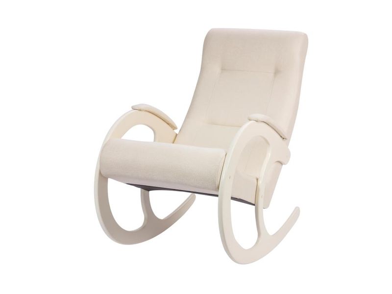 кресло-качалка модель 3 - цвет мальта 01/основание дуб шампань