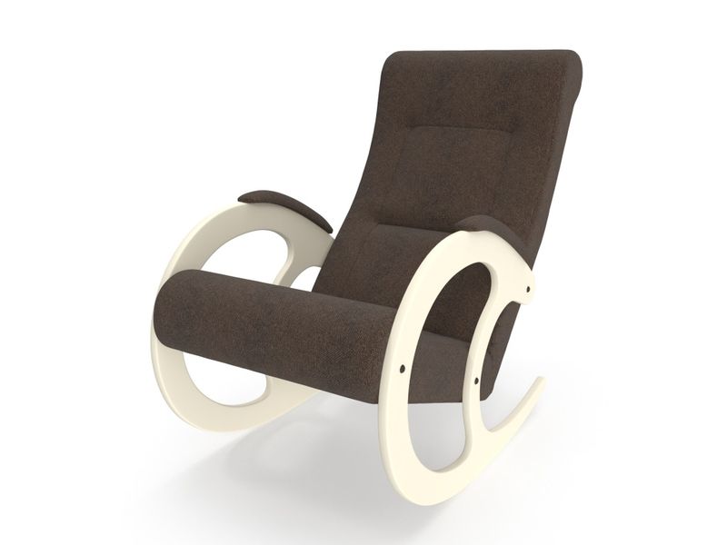 кресло-качалка модель 3 - цвет мальта 15/основание дуб шампань