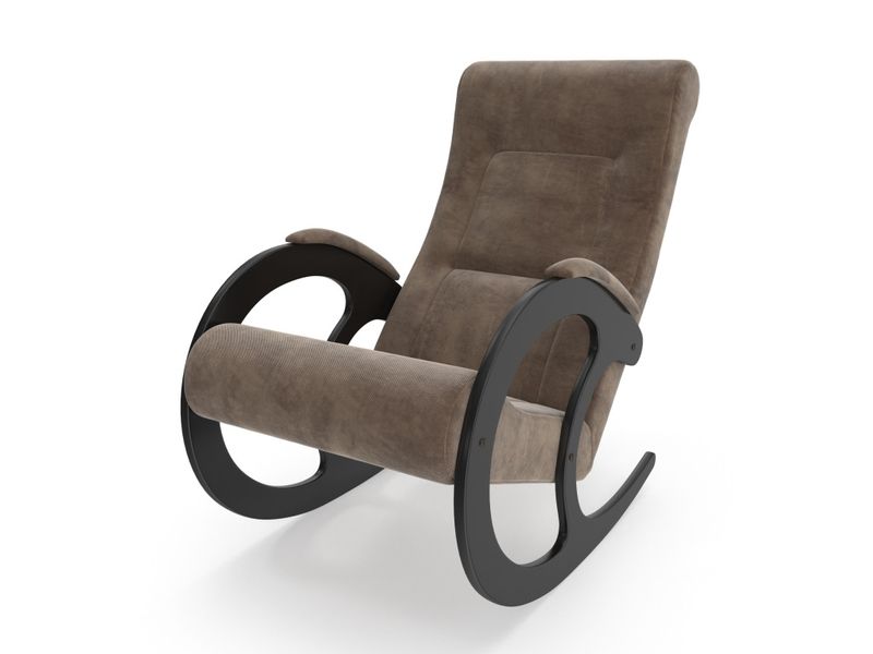 кресло-качалка модель 3 - цвет Verona Brown/основание венге