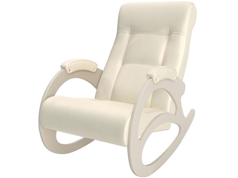 кресло-качалка модель 4 б/л - цвет Dundi 112/основание дуб шампань