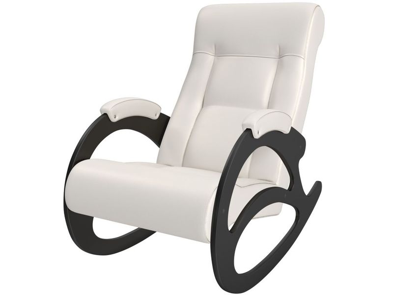 кресло-качалка модель 4 б/л - цвет mango 002/основание венге