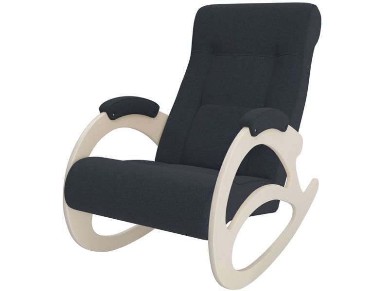 кресло-качалка модель 4 б/л - цвет montana 600/основание дуб шампань