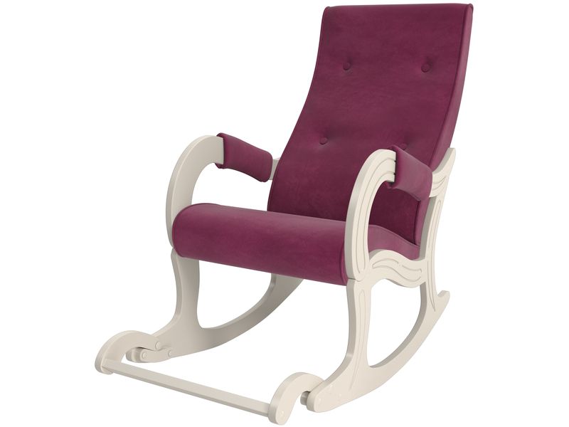 кресло-качалка модель 707 - цвет Verona Cyklam/основание дуб шампань